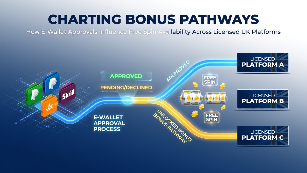 E-wallet approval dashboard showing transaction status for bonus eligibility on a UK licensed gaming site