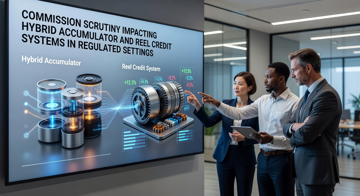 Regulatory oversight meeting discussing hybrid accumulator systems and reel credit frameworks in licensed gaming environments